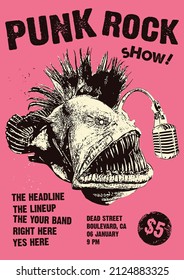 Punk Rock Gig Poster Flyer Template