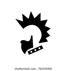  Punk Rock head vector design
