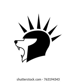  Punk Rock head vector design