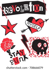 Punk Rock Patches And Stickers