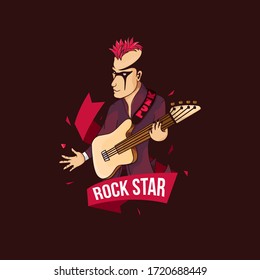 Punk Rockstar Show Guitar Concert