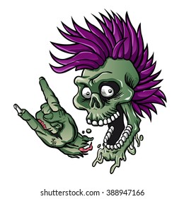 Punk skull