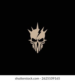 Punk Skull logo perfect for corporate identity, shop name, community, trademark and others
