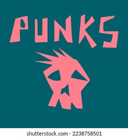PUNKT-STYLE-DIGITALES ARTWORT-VEKTORPOSTER