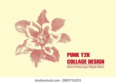 Punk y2k collage design