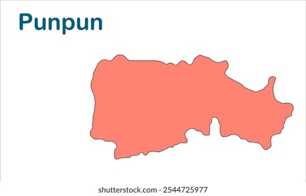 Punpun subdivision map, patna District, Bihar State, Republic of India, Government of Bihar, Indian territory, Eastern India, politics, village, tourism