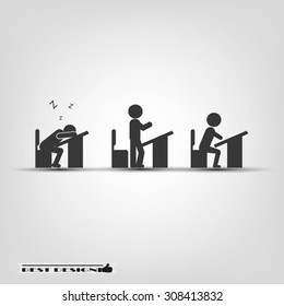  pupil chair desk