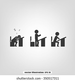  pupil chair desk