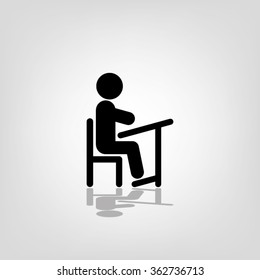 pupil chair and desk