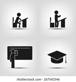 pupil desk chair cap