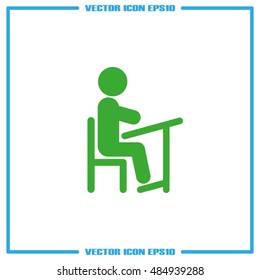 Pupil Icon Vector