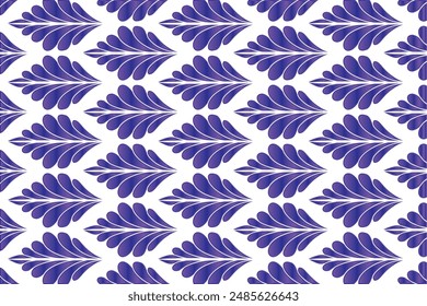Puple leaf pattern Background design
