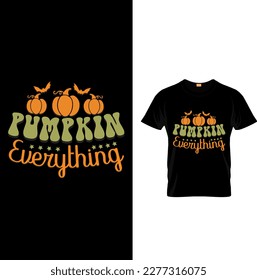 Pupmkin t shirt design,vector file