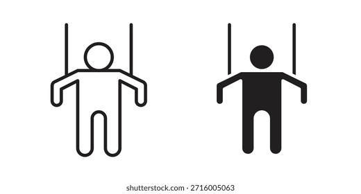 Concepto de icono de marioneta para infografía, Sitio web o App.