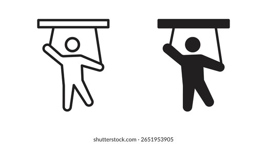 Puppet icon. modern vector symbols set