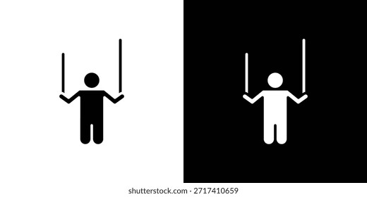 Símbolo de ícono de marioneta para App y Branding.