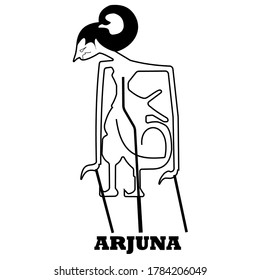 puppet indonesian illustration ,vector logo
