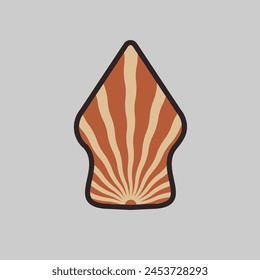 The puppet shape logo vector graphic of illustration