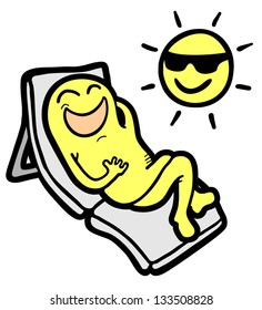 Puppet and sun