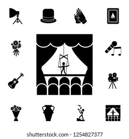 puppet theater icon. Detailed set of theater icons. Premium graphic design. One of the collection icons for websites, web design, mobile app