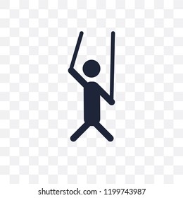 Puppet transparent icon. Puppet symbol design from Cinema collection. Simple element vector illustration on transparent background.