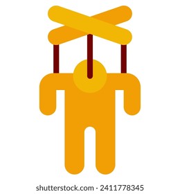 Icono de títeres Ilustración para web, aplicación, infografía, etc