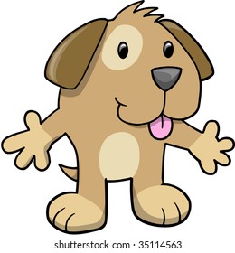 Ilustración de vectores de perros con pipa