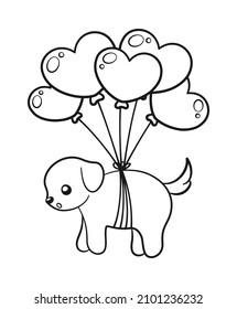 12,886 Balloon coloring pages Images, Stock Photos & Vectors | Shutterstock