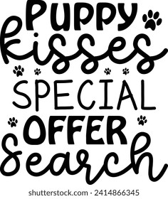 Puppy Kisses Special Offer Search , Retro Celebrity Day Designs