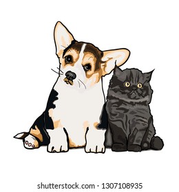 Puppy and Kitty