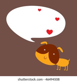 puppy love message