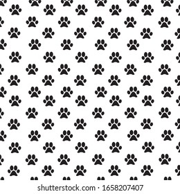 PUPPY PAW IN EDITABLE VECTOR