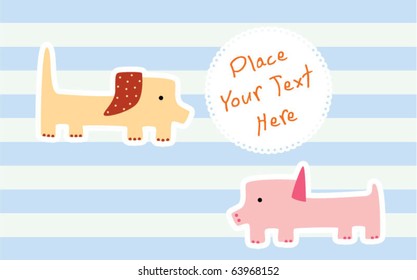 puppy piggy message