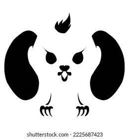 Puppy vector design suitable for stickers, logos, and more