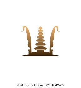 Pura icon logo design illustration template vector