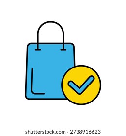 purchase concept line icon. Simple element illustration. purchase concept outline symbol design.