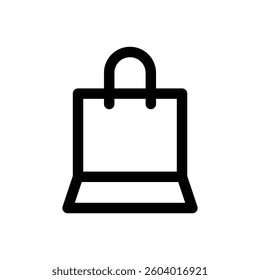 Purchase. Editable stroke vector icon.