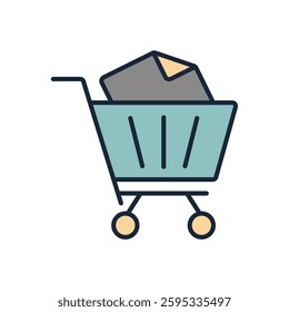 purchase icon collection .design style with background