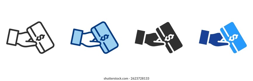 Purchase Icon Multiple Style Vector Collection