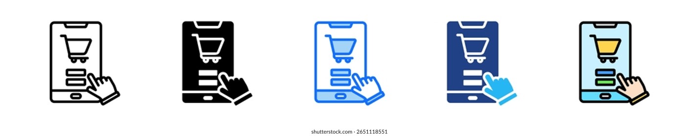 Purchase Icon Set Multiple Style Collection