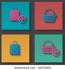 purchase icons set