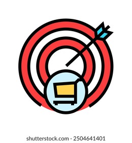 purchase intention consumer behavior color icon vector. purchase intention consumer behavior sign. isolated symbol illustration