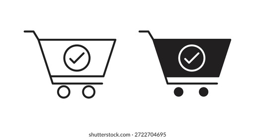 Symbol "Bestellung", einzelne Vektorgrafik. Vektorpiktogramm für Web und App