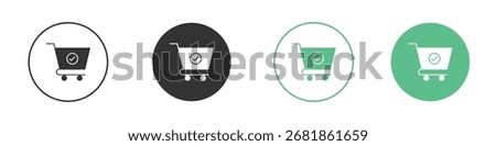 Purchase order icon for your website, mobile, presentation, and logo designs.