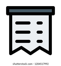 purchase receipt document