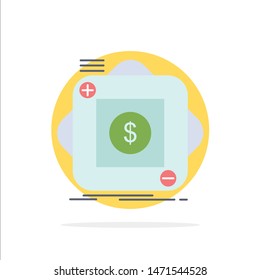 purchase, store, app, application, mobile Flat Color Icon Vector