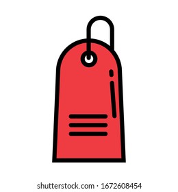 purchase tag on white background vector illustration design