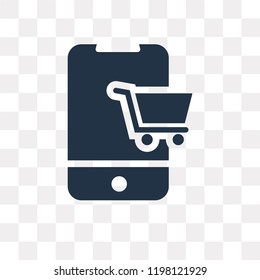 Purchase vector icon isolated on transparent background, Purchase transparency concept can be used web and mobile