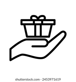 purchase vector line icon symbol