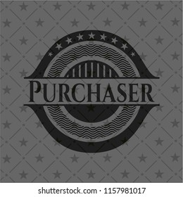 Purchaser realistic dark emblem